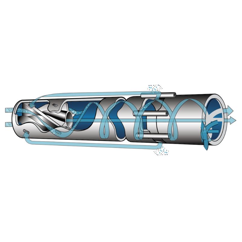 Сепаратор с трубчатым пучком