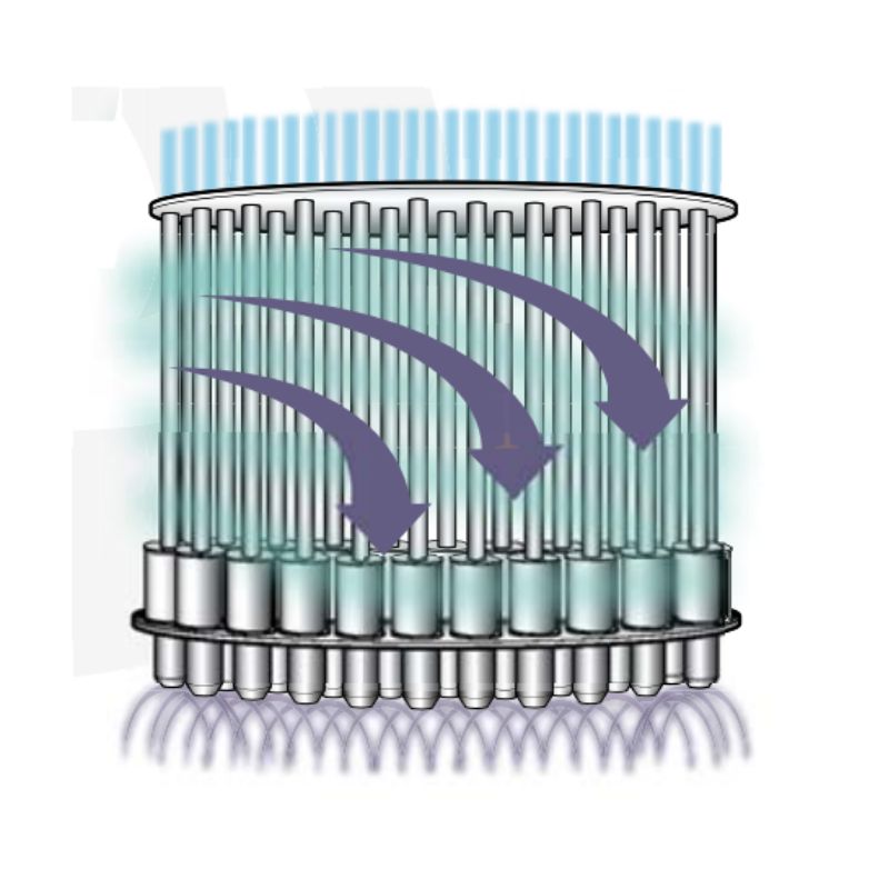 Центробежная сепарация с трубчатым пучком