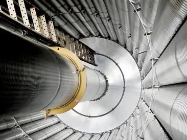 Внутренние элементы реактора