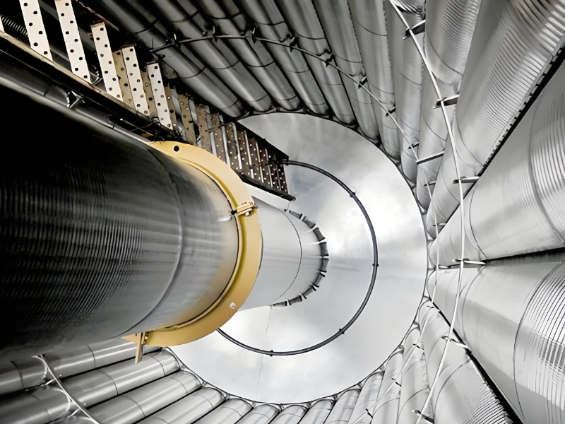 Внутренние элементы реактора