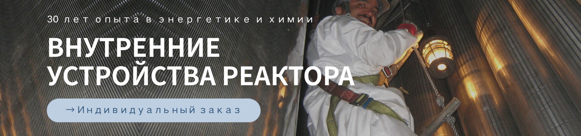Внутренние элементы реактора